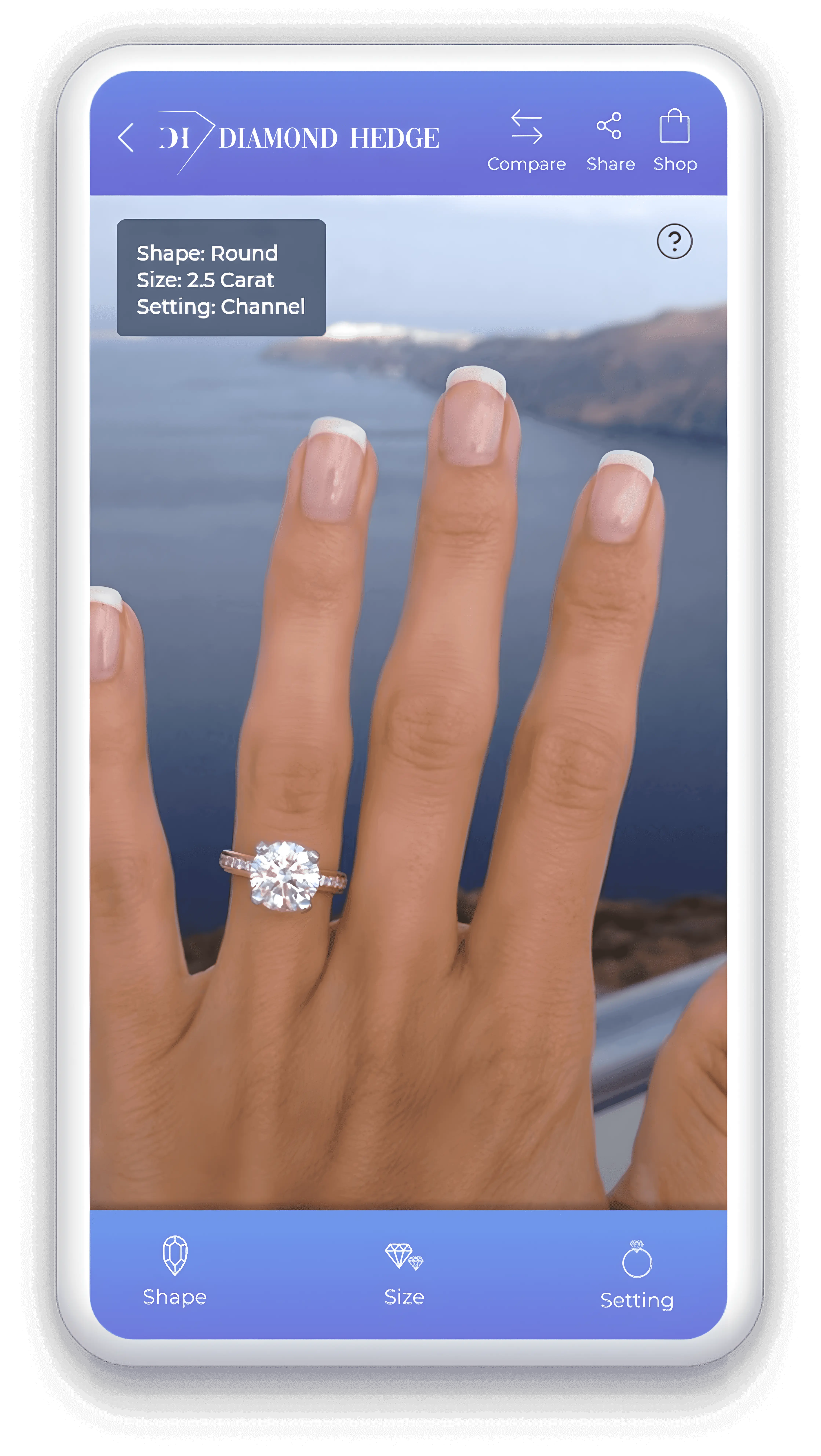 Try On Rings - Diamond Hedge